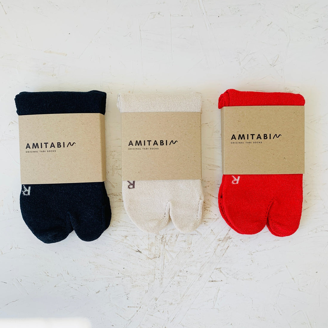 AMITABI Washi Tabi Socks -Taiko Co. Ltd. - MIKAFleurhome goods