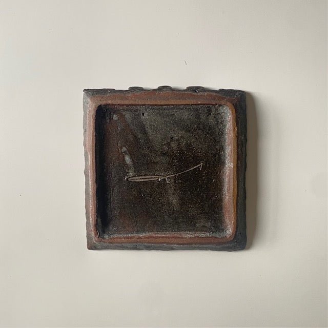 Ceramic 5” Square Plate | Utsuroi by MIKA - MIKAHardgoods