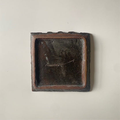 Ceramic 5” Square Plate | Utsuroi by MIKA - MIKAHardgoods