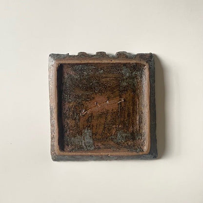Ceramic 5” Square Plate | Utsuroi by MIKA - MIKAHardgoods