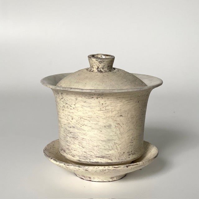 Ceramic Gaiwan D – Birch | Utsuroi by MIKA - MIKA