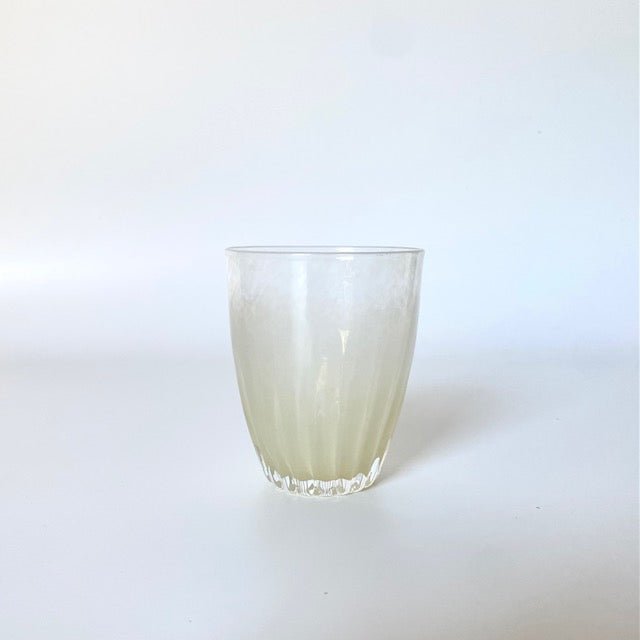 Dusty Glass Tumbler – Ivory, Mint, Blue Grey | HIROY GLASS STUDIO - MIKAHardgoods