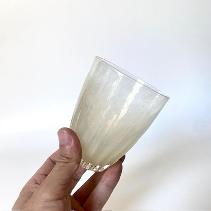 Dusty Glass Tumbler – Ivory, Mint, Blue Grey | HIROY GLASS STUDIO - MIKAHardgoods