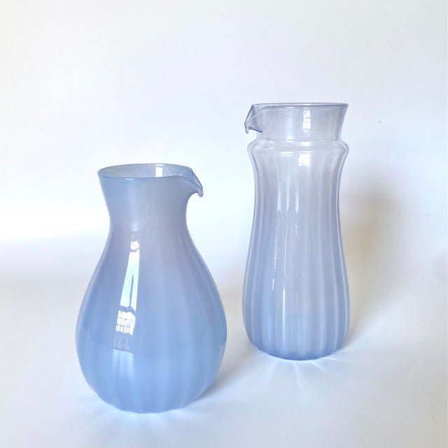 Dusty Pitcher – Blue Grey | HIROY GLASS STUDIO - MIKAHardgoods