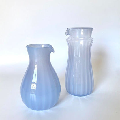 Dusty Pitcher – Blue Grey | HIROY GLASS STUDIO - MIKAHardgoods