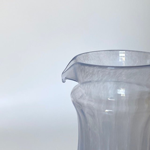 Dusty Pitcher – Blue Grey | HIROY GLASS STUDIO - MIKAHardgoods