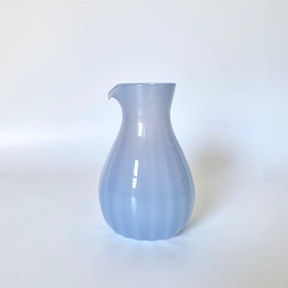 Dusty Pitcher – Blue Grey | HIROY GLASS STUDIO - MIKAHardgoods