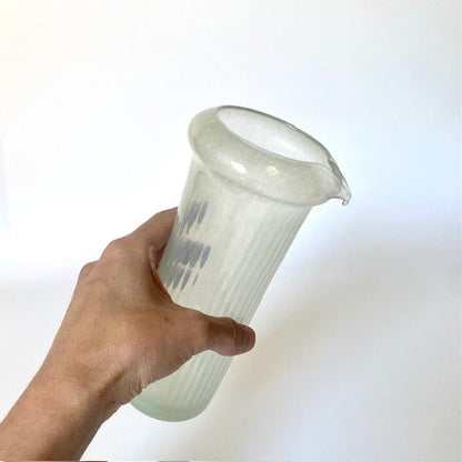 Dusty Pitcher – Mint | HIROY GLASS STUDIO - MIKAHardgoods