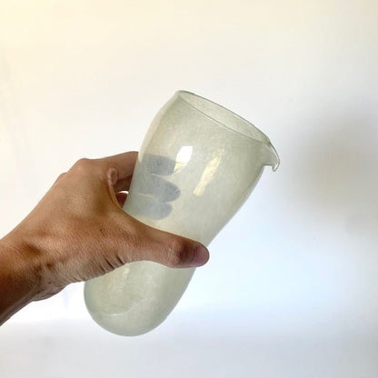 Dusty Pitcher – Mint | HIROY GLASS STUDIO - MIKAHardgoods