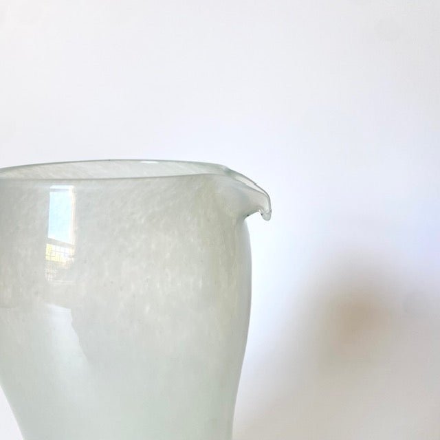 Dusty Pitcher – Mint | HIROY GLASS STUDIO - MIKAHardgoods