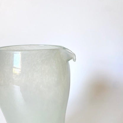 Dusty Pitcher – Mint | HIROY GLASS STUDIO - MIKAHardgoods