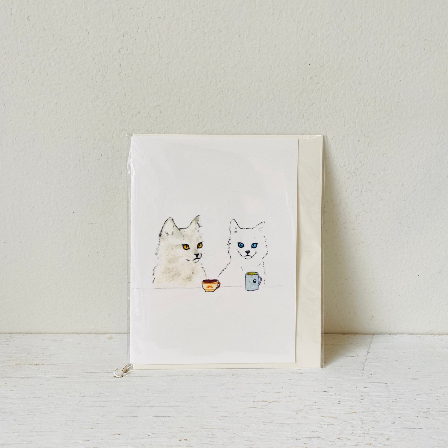 Greeting card (Chloe &amp; Helen Art) - MIKAFleurHardgoods