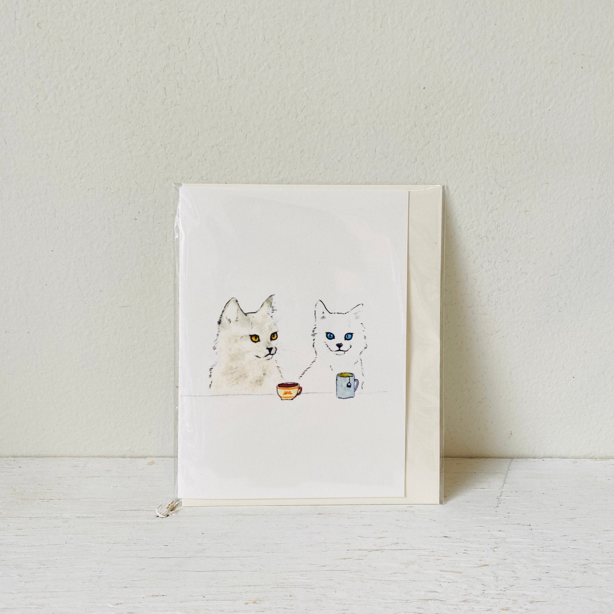 Greeting card (Chloe &amp; Helen Art) - MIKAFleurHardgoods