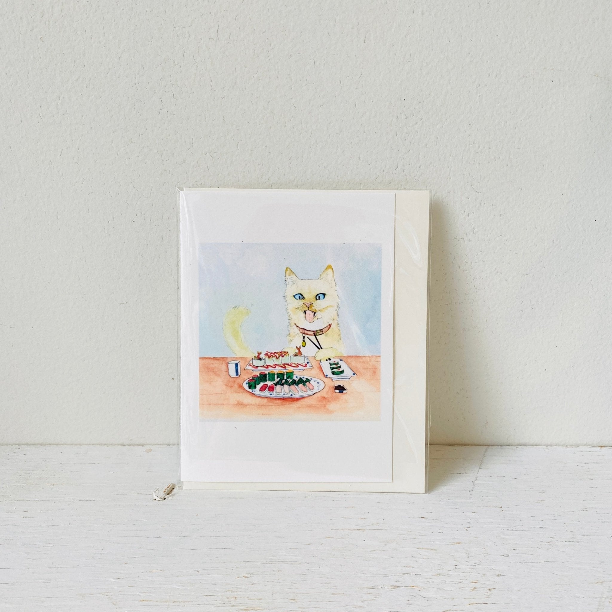 Greeting card (Chloe &amp; Helen Art) - MIKAFleurHardgoods