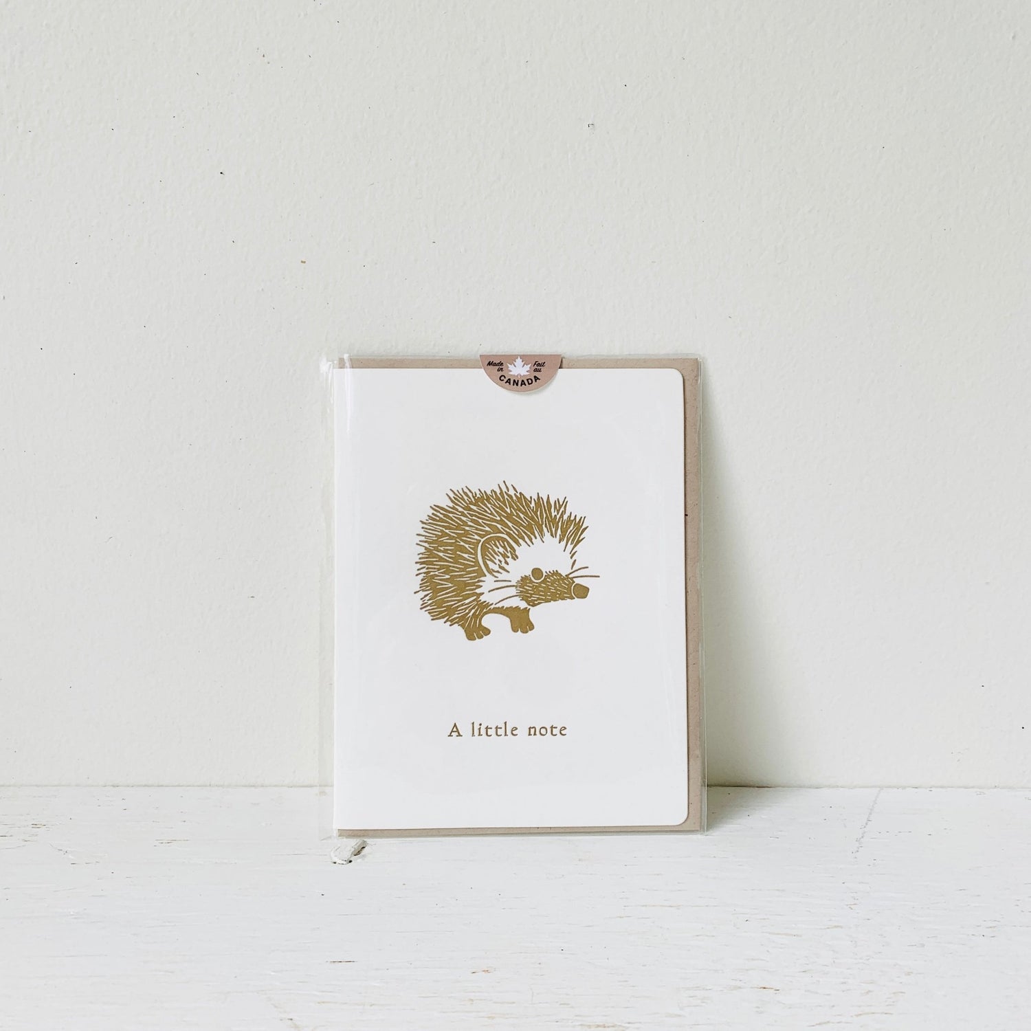 Greeting card (DOGWOOD LETTERPRESS) - MIKAFleurGift Set