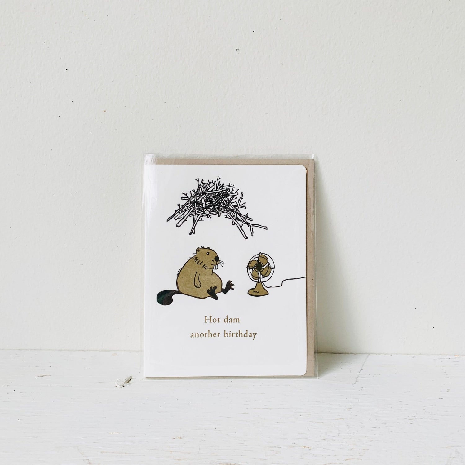 Greeting card (DOGWOOD LETTERPRESS) - MIKAFleurGift Set