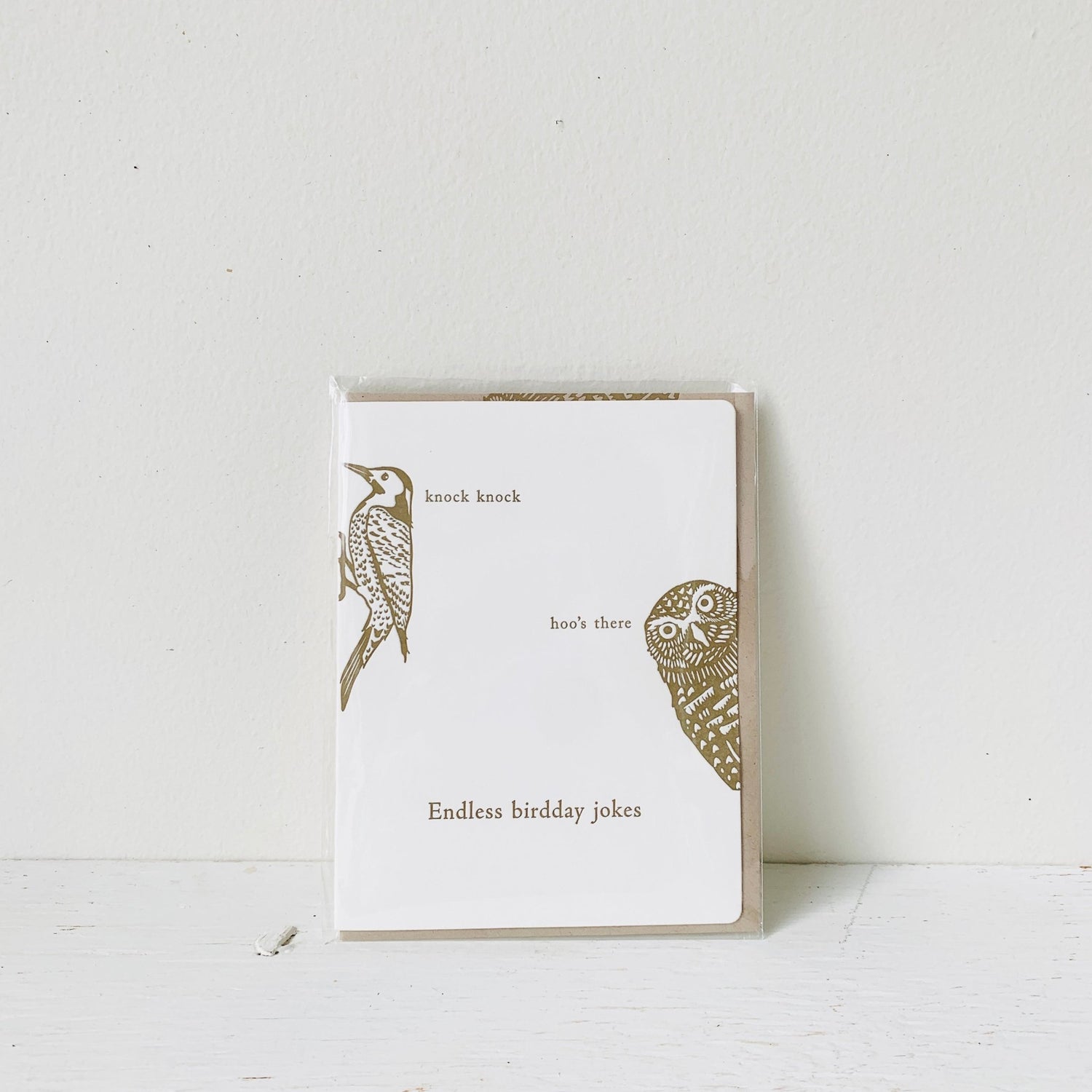 Greeting card (DOGWOOD LETTERPRESS) - MIKAFleurGift Set