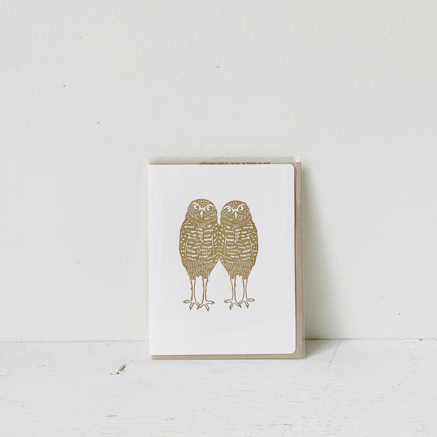 Greeting card (DOGWOOD LETTERPRESS) - MIKAFleurGift Set