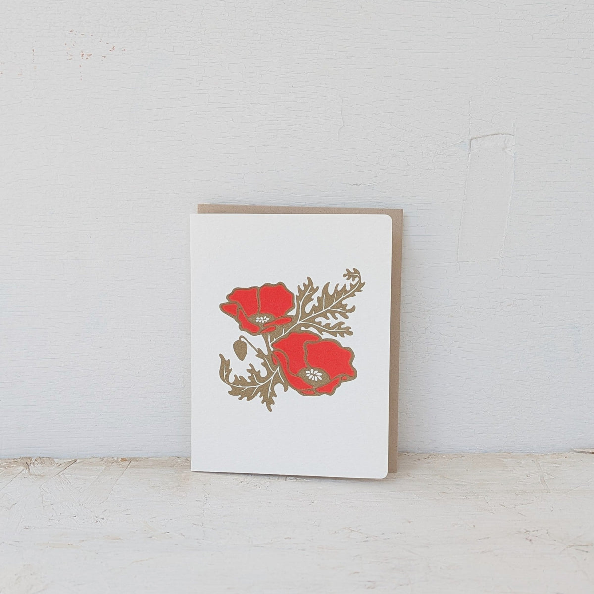 Greeting card (DOGWOOD LETTERPRESS) - MIKAHardgoods