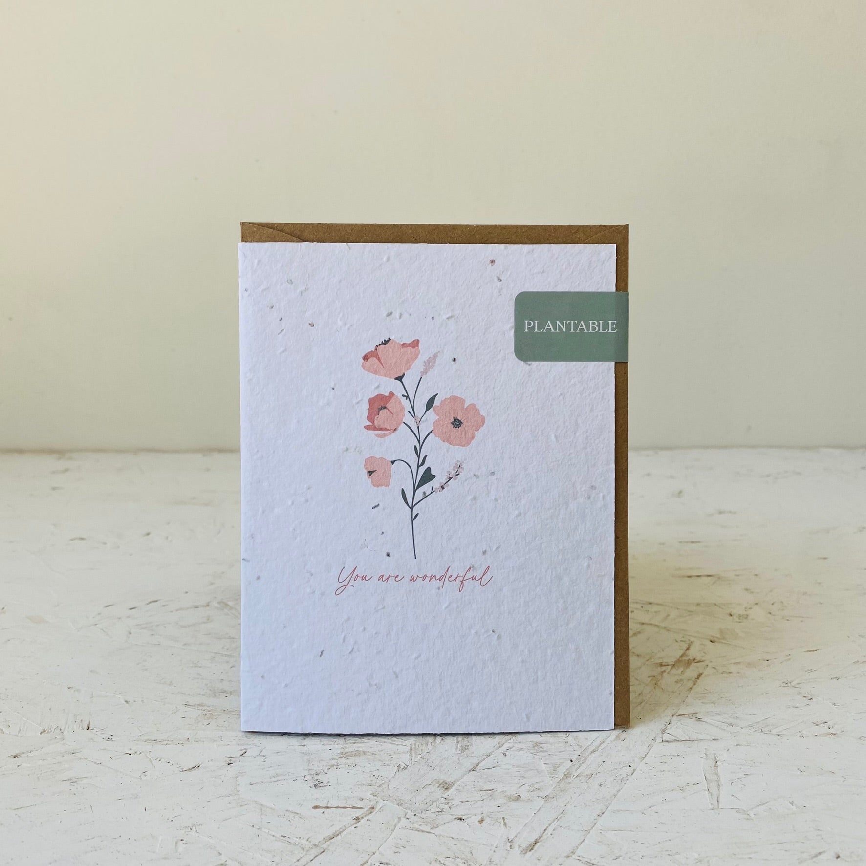 Greeting card (The good card) - MIKAFleurGift Set