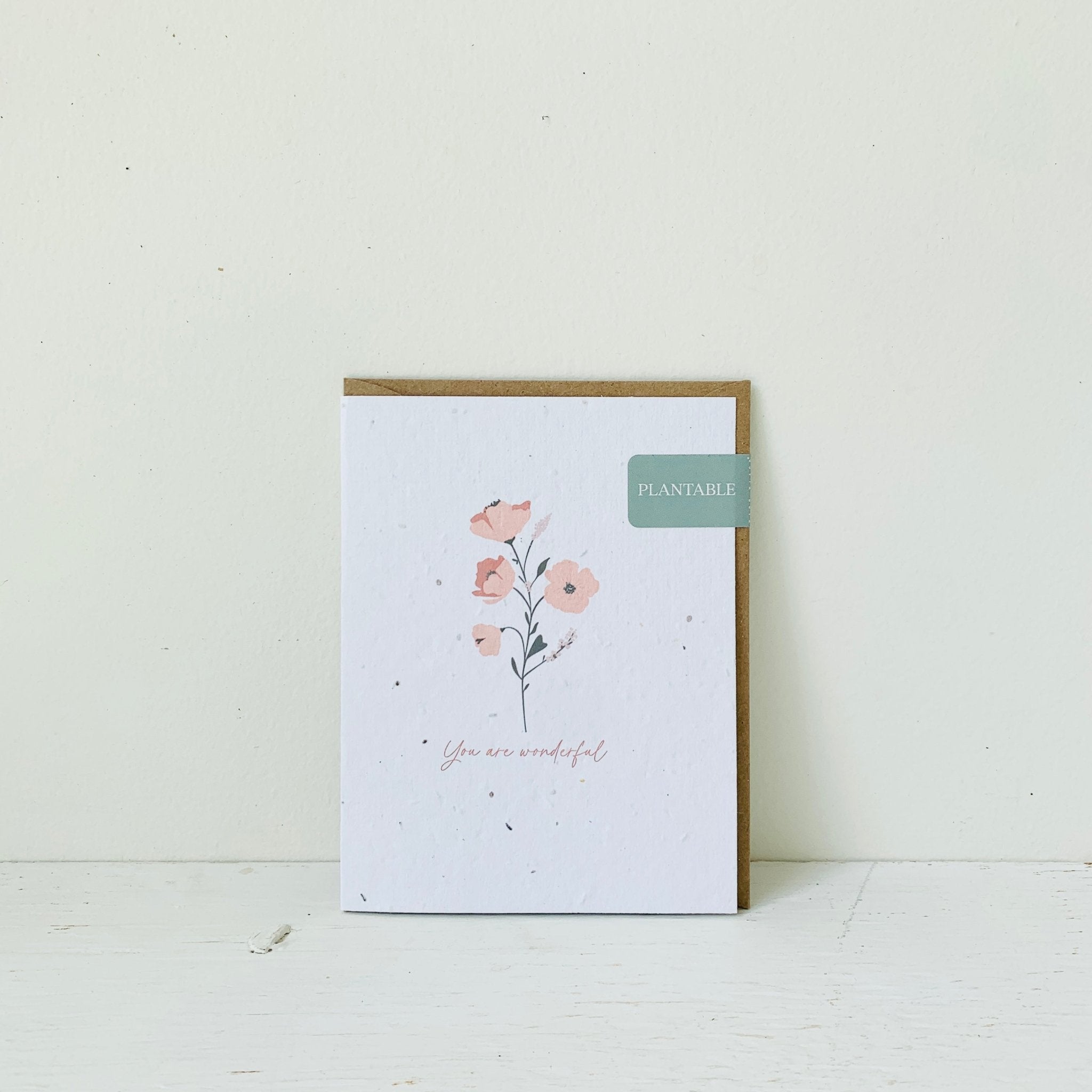 Greeting card (The good card) - MIKAFleurGift Set