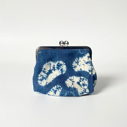 Japanese linen Gamaguchi pouches (kiss-lock pouches) - MIKAHardgoods