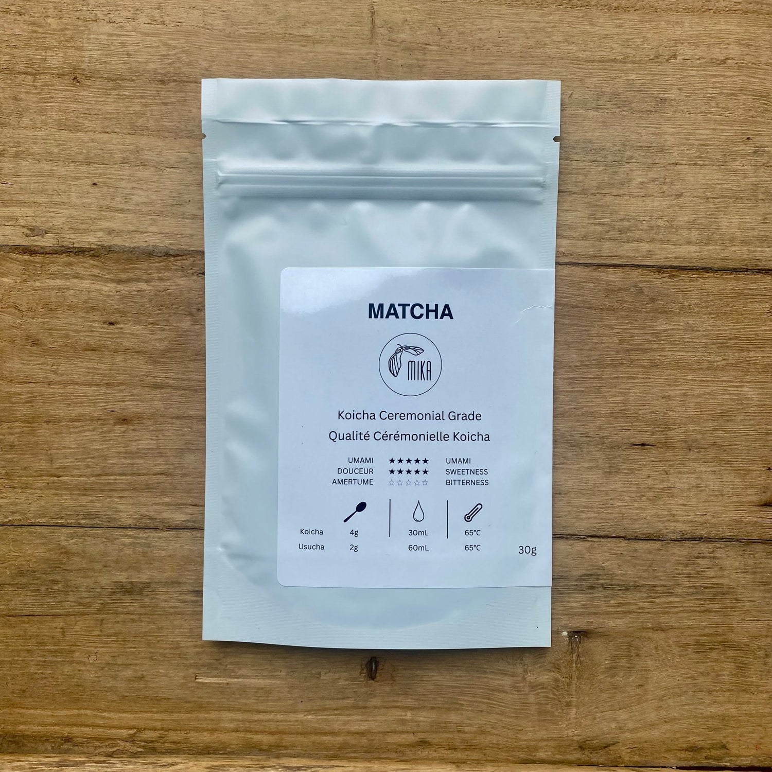 Japanese Matcha Koicha Ceremonial grade 30g - MIKATea