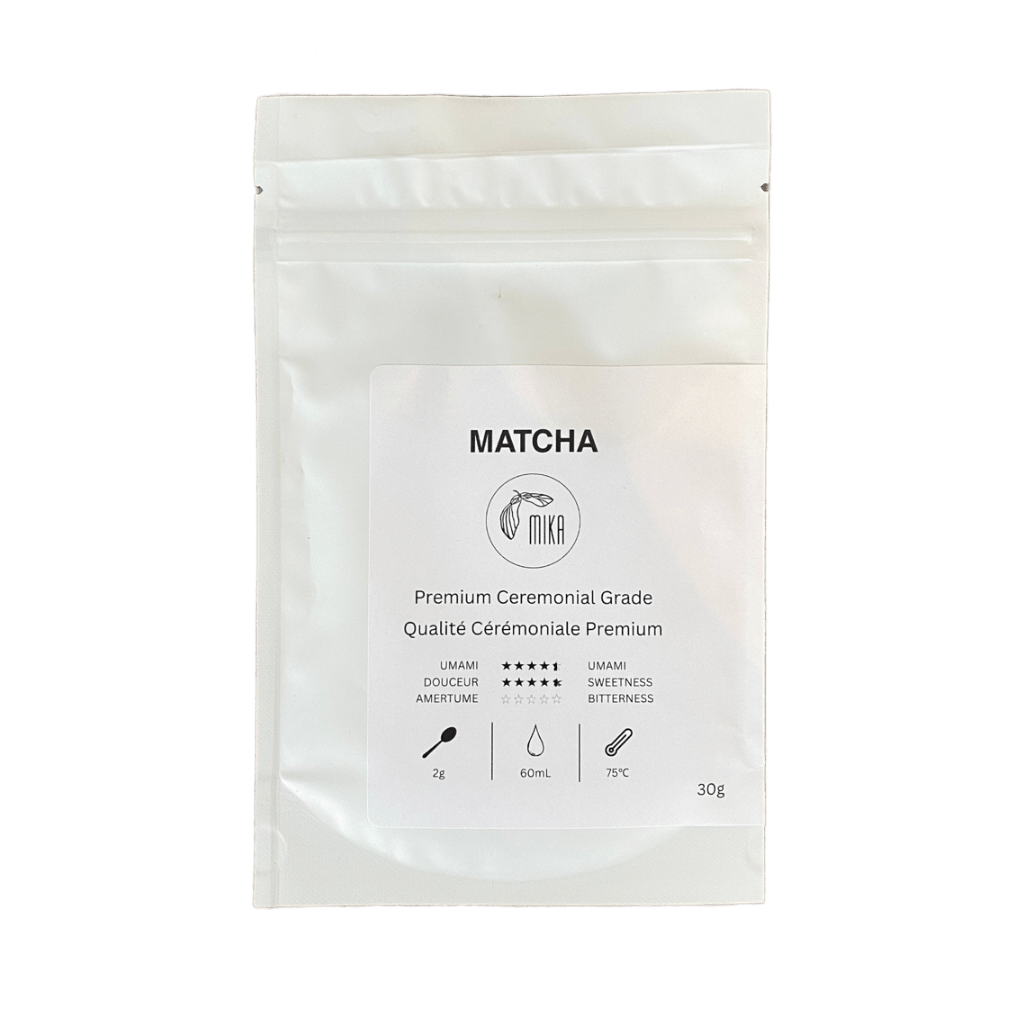Japanese Matcha premium ceremonial grade 30g | Sweet &amp; smooth - MIKATea