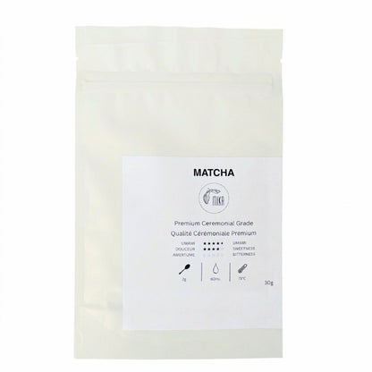 Japanese Matcha premium ceremonial grade 30g | Sweet &amp; smooth - MIKATea