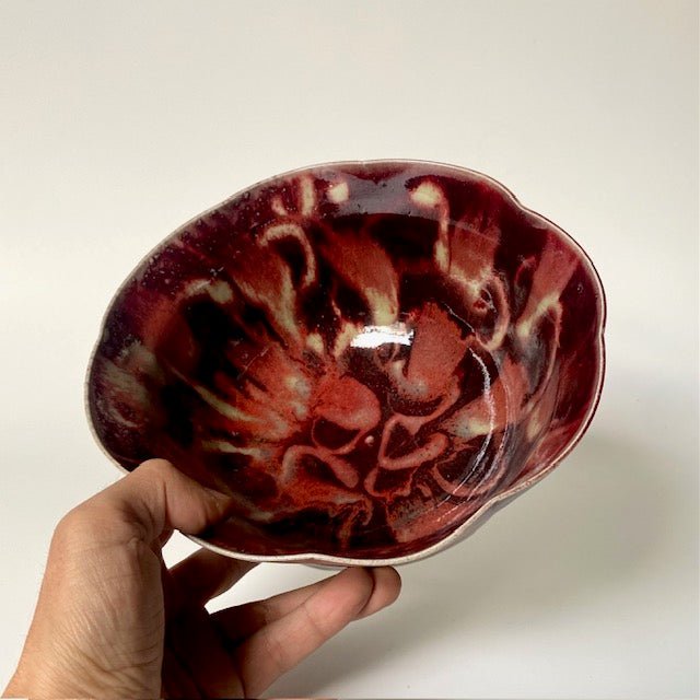 Kayo O’Young / cinnabar glaze bowl 2025 - MIKAHardgoods