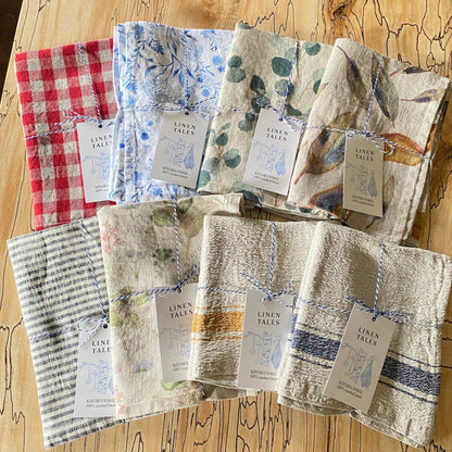 Linen Tales - Kitchen Towel (Patterned) - MIKAhome goods