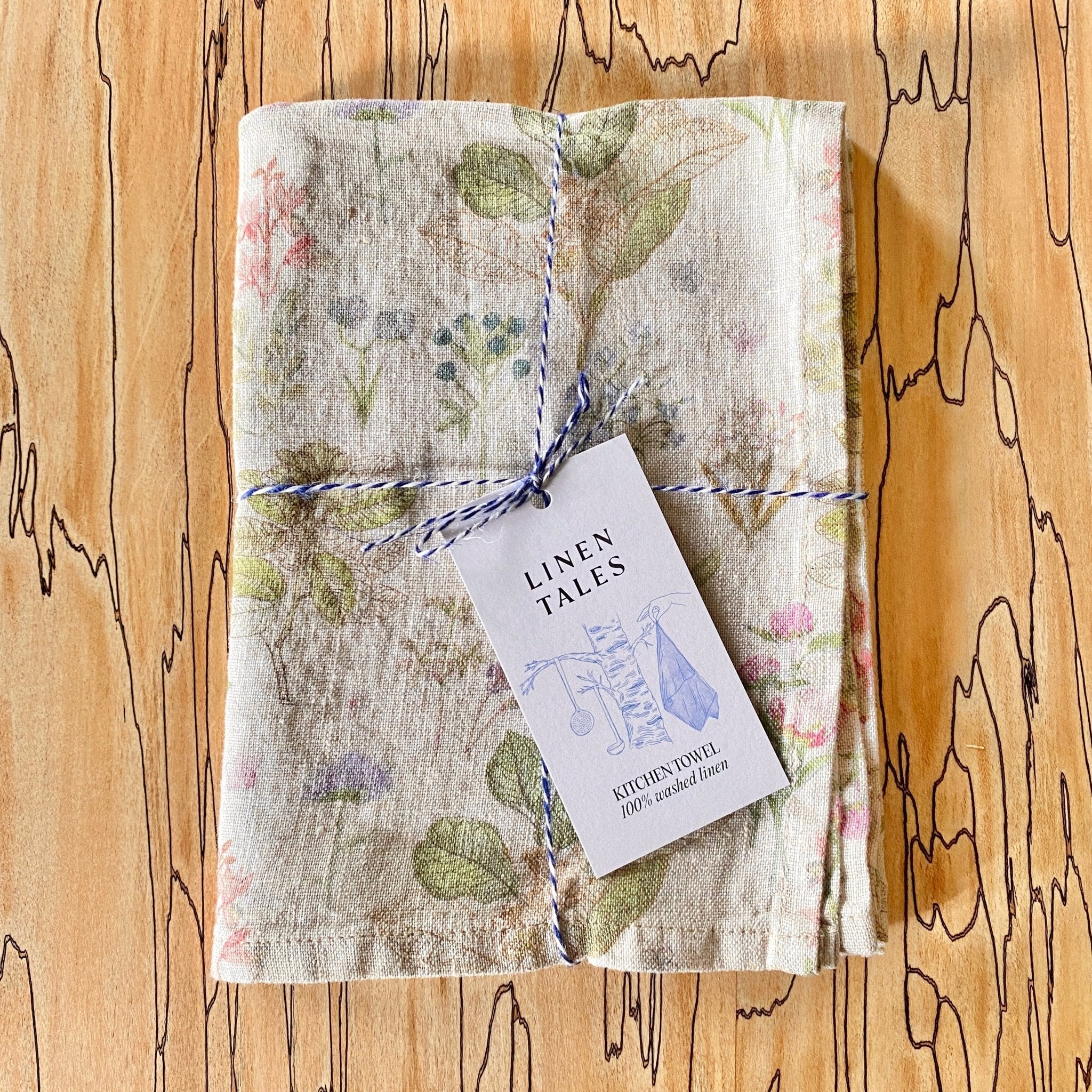 Linen Tales - Kitchen Towel (Patterned) - MIKAhome goods