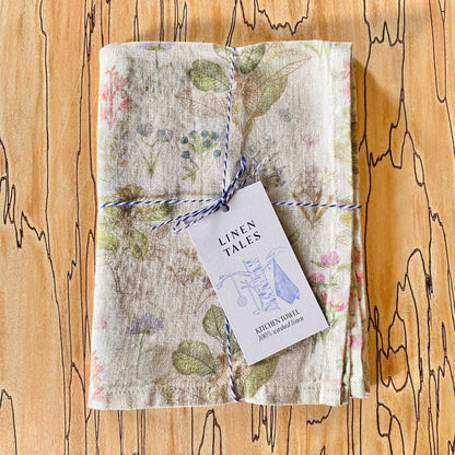 Linen Tales - Kitchen Towel (Patterned) - MIKAhome goods