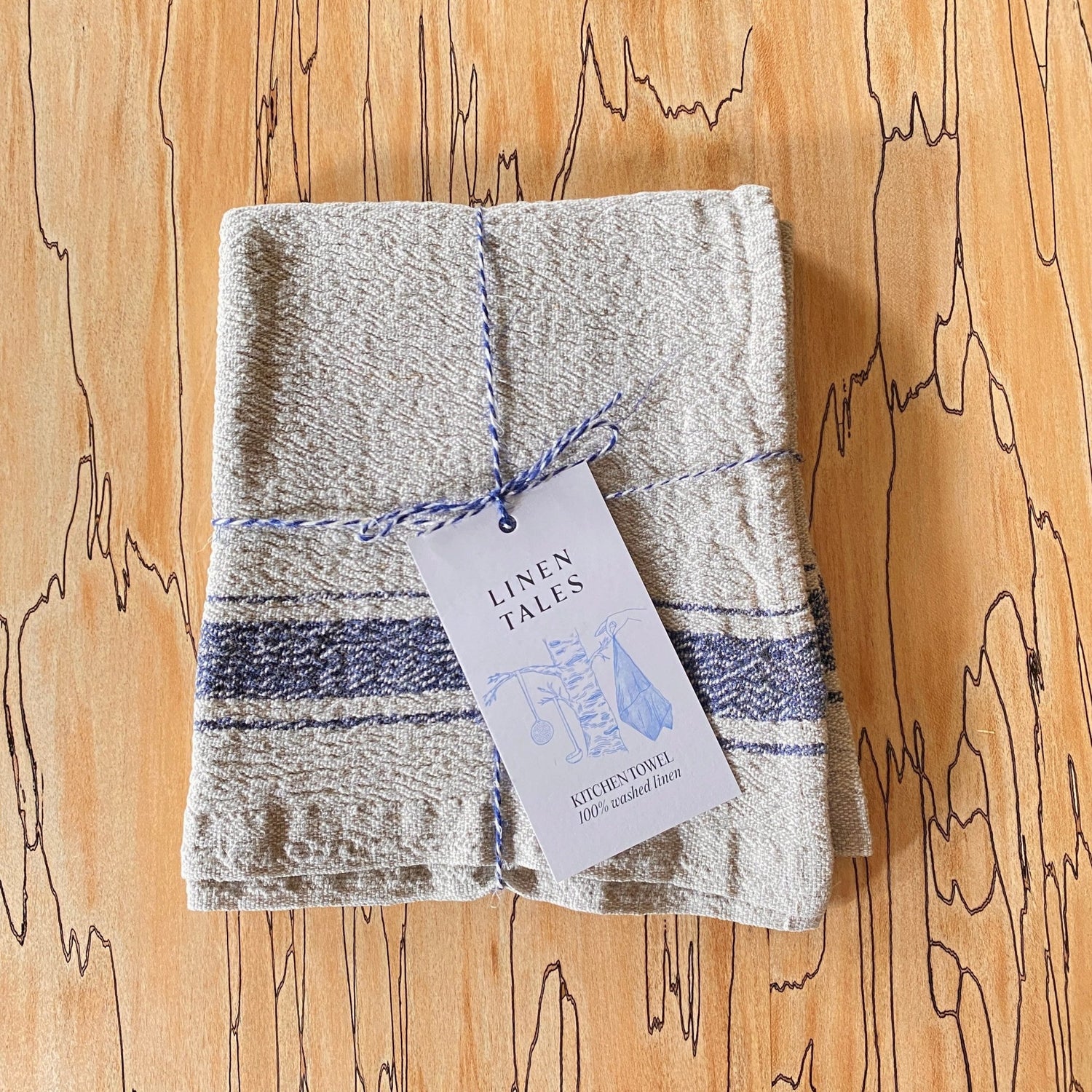 Linen Tales - Kitchen Towel (Patterned) - MIKAhome goods