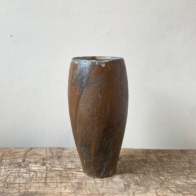 MIKA Original Vase – Textured Tall Form with 4" Opening - MIKAHardgoods