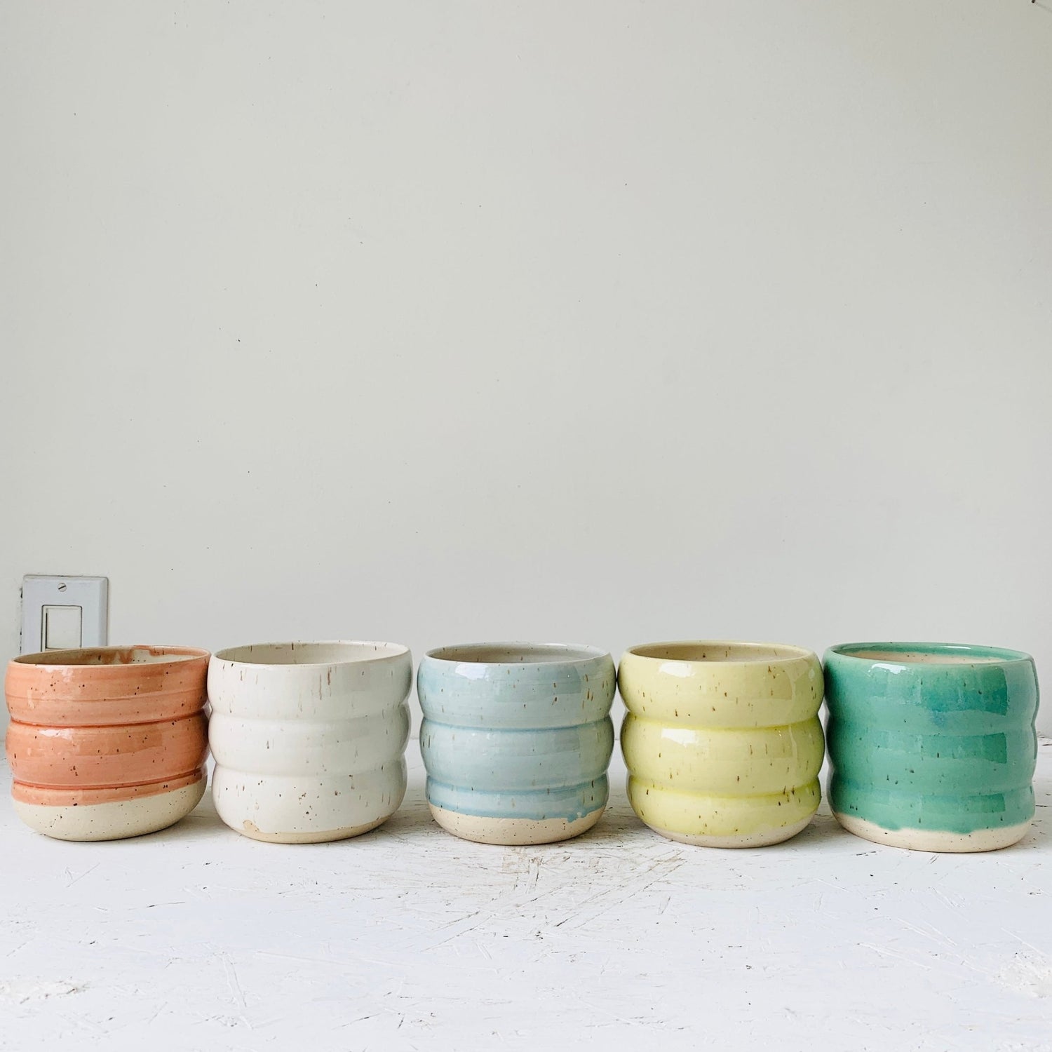 MIKA’s handmade ceramic 4”MOCHI pot - MIKAFleurHardgoods
