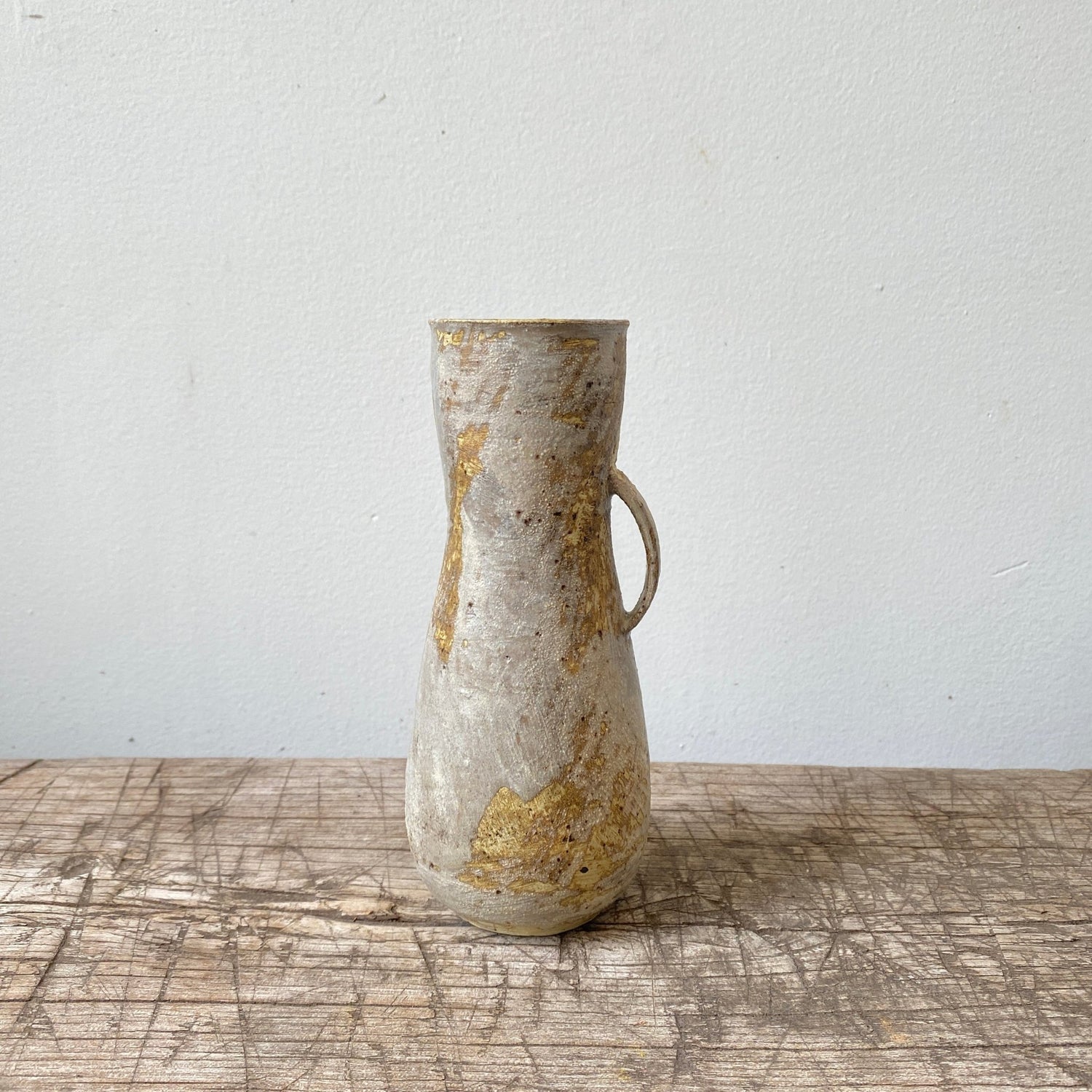 MIKA’S HANDMADE KOHIKI VASE (Beige) - MIKAHardgoods