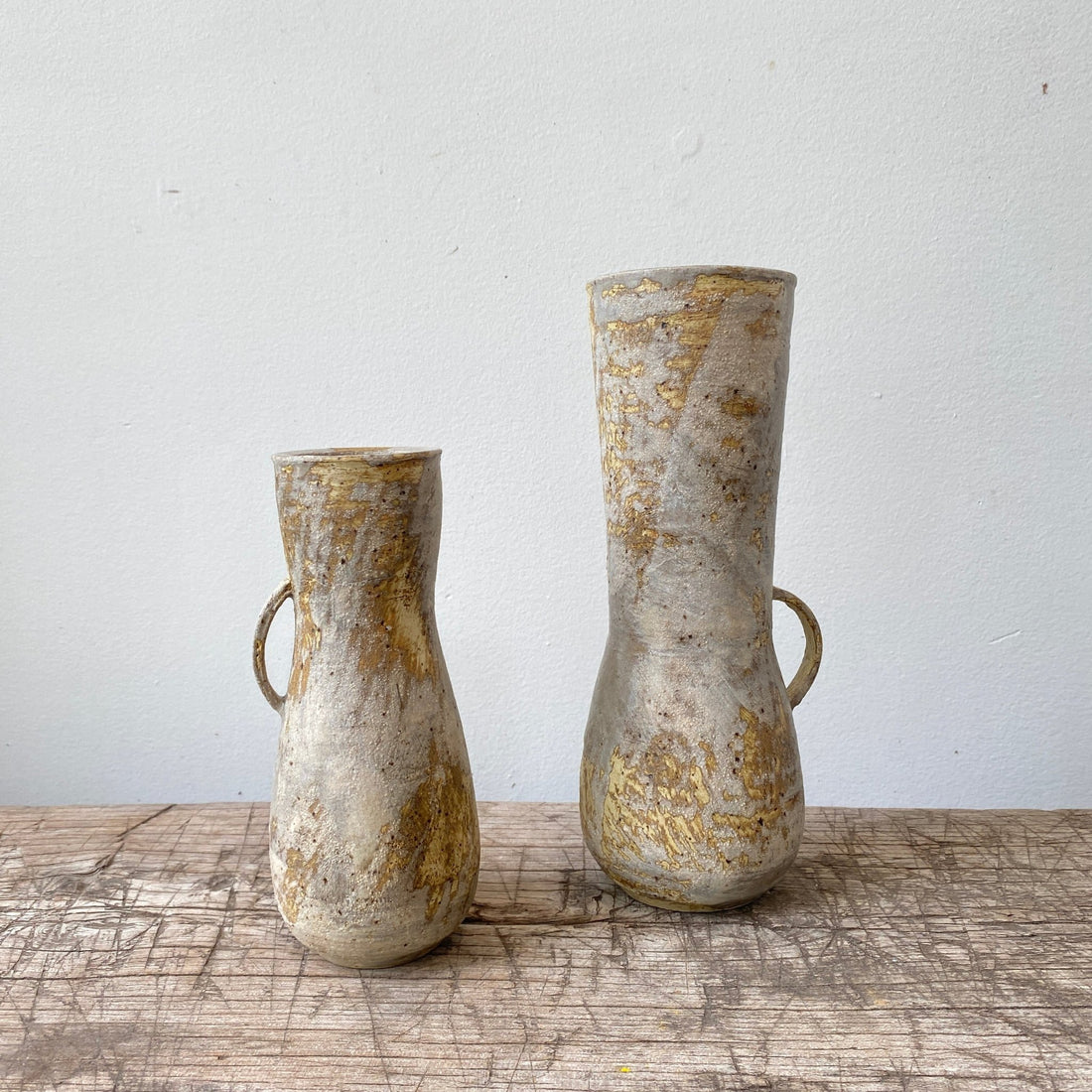MIKA’S HANDMADE KOHIKI VASE (Beige) - MIKAHardgoods