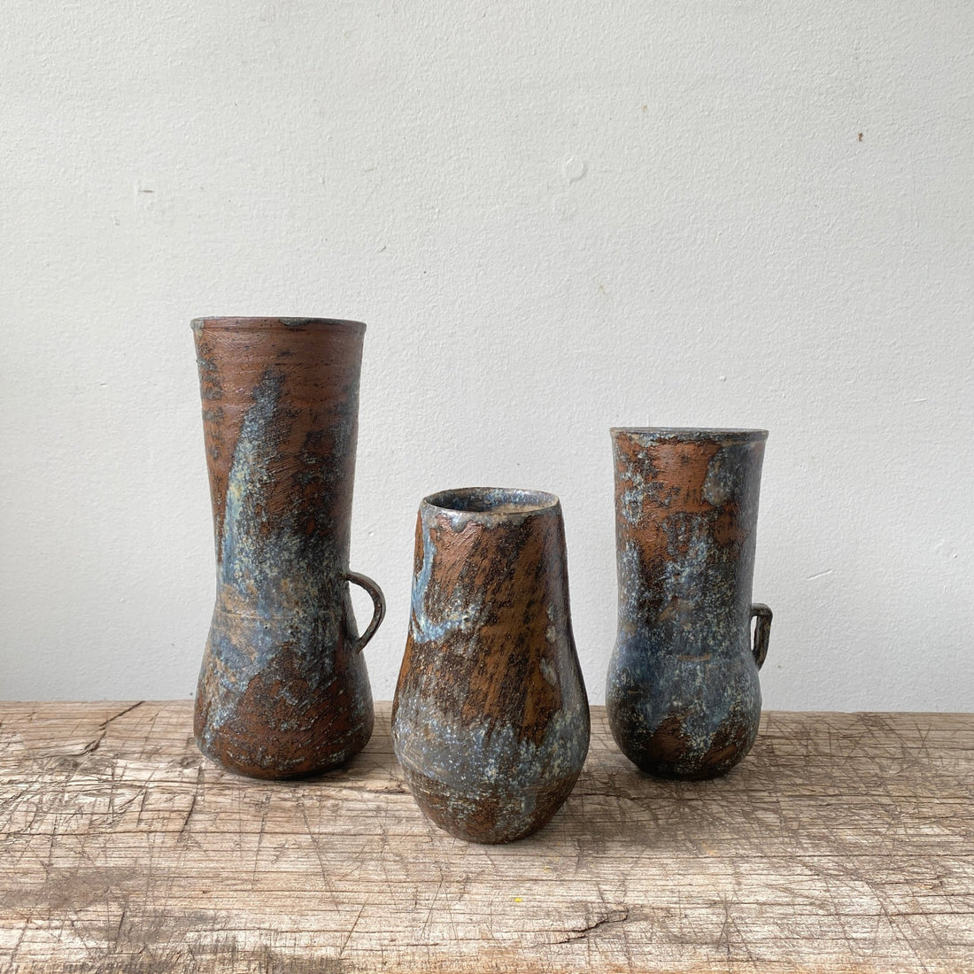 MIKA’S HANDMADE KOHIKI VASE (EARTH BROWN) - MIKAHardgoods