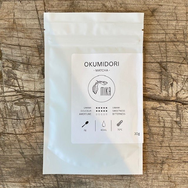 Okumidori - Pure matcha green tea - 30g - MIKATea