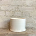 6" ceramic pot with drainage hole and saucer - MIKAFleurHardgoods