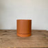 6" Romey Pot With Drainage Hole & Saucer - MIKAFleurHardgoods