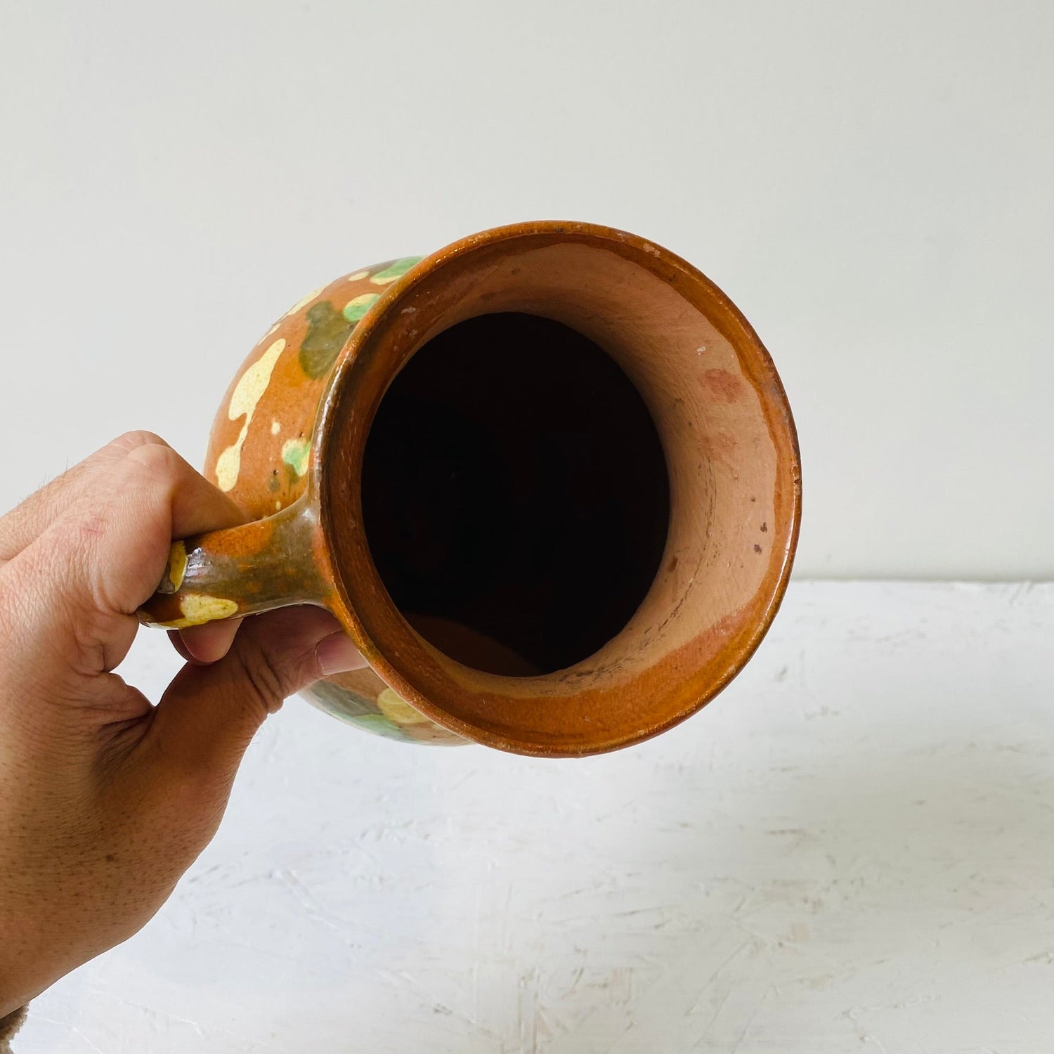 Antique Hungarian Terracotta Jug - MIKAFleur