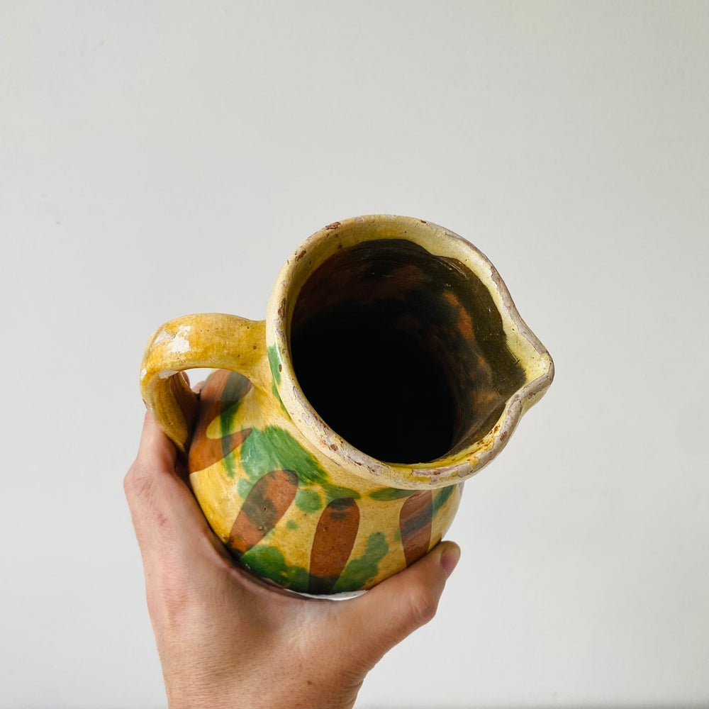 
                  
                    Load image into Gallery viewer, Antique Hungarian Terracotta Jug - MIKAFleur
                  
                