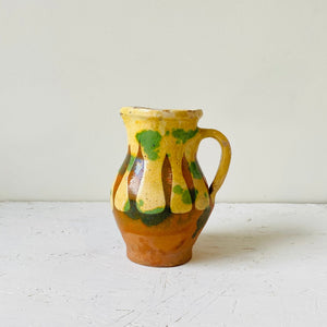 
                  
                    Load image into Gallery viewer, Antique Hungarian Terracotta Jug - MIKAFleur
                  
                