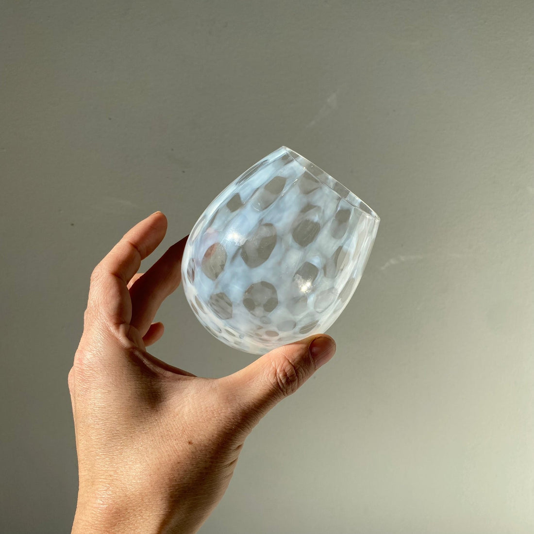 Hirota Glass - Karai Glass tumbler &quot;Polka dots&quot; - MIKAFleurhome goods