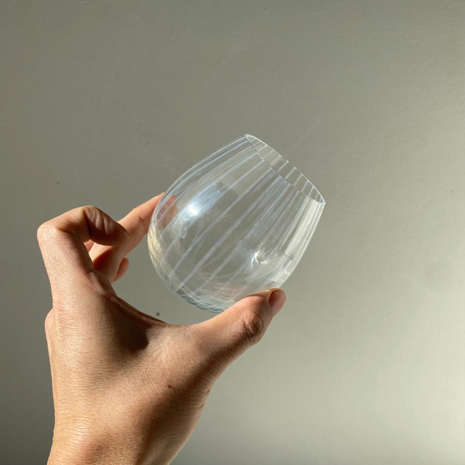 Hirota Glass - Karai Glass tumbler &quot;Tokusa&quot; - MIKAFleurhome goods