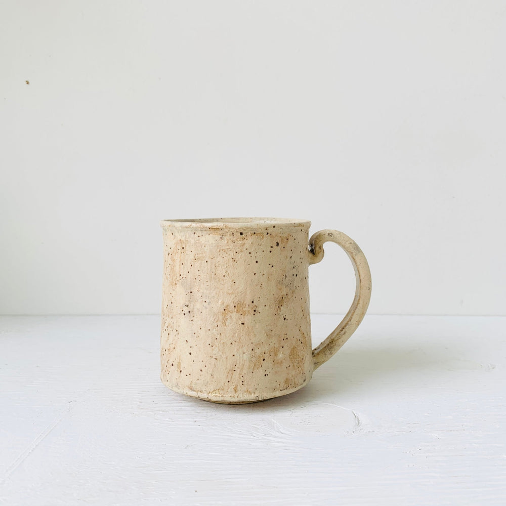 MIKA's Handmade Kohiki Mug (Beige) - MIKAFleurHardgoods